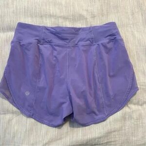 lululemon athletica Women's Lavender Athletic Shorts